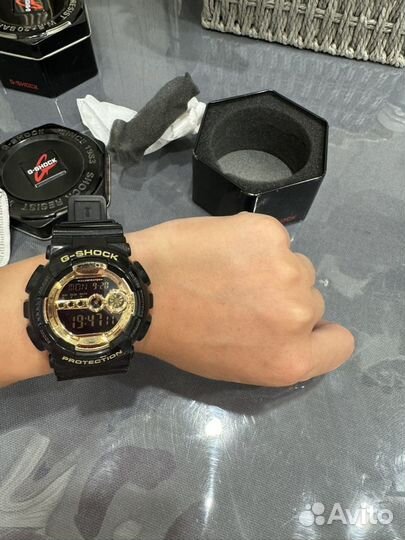 Наручные часы casio g-shock gd-100gb-1er оригинал