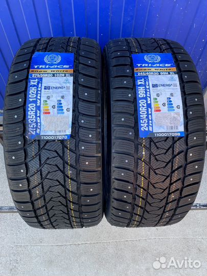 Tri Ace Snow White II 245/40 R20 и 275/35 R20