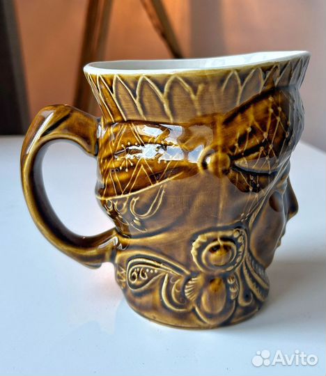 Кружка фаянсовая ретро