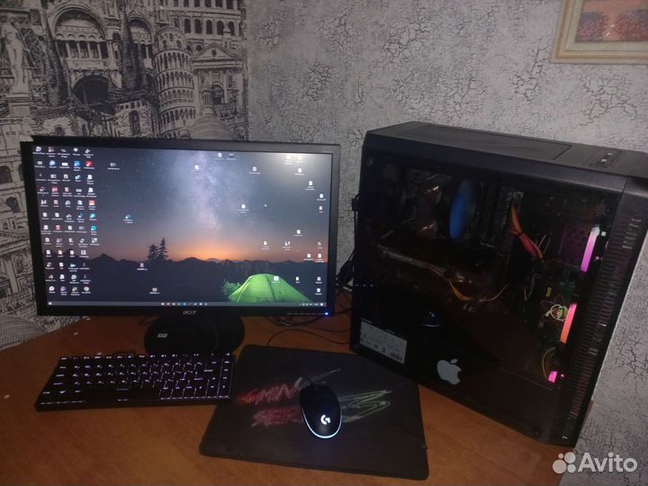 Игровой компьютер i5 4590, GTX 1060 6gb