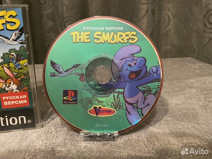 The Smurfs Sony PS1 штамповка