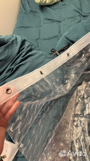 Штора для ванной новая 180 на 200