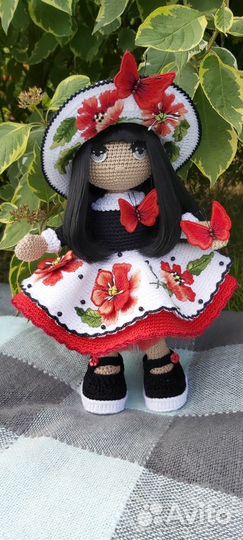 Куклы вязанные