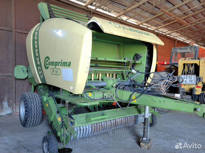 Пресс-подборщик Krone Comprima, 2013