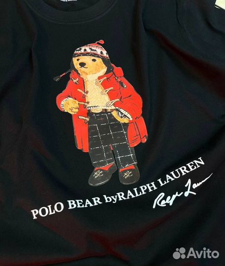 Футболка polo ralph bear