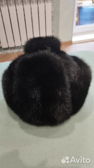 Норковая шапка мужская