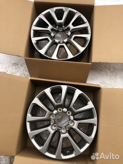 Новые Премиальные Диски на Prado R18 Hyper Black