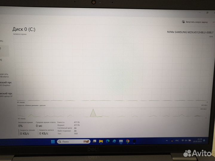 Dell Precision 3561 i7-11800H/P600/16Gb/512SSD