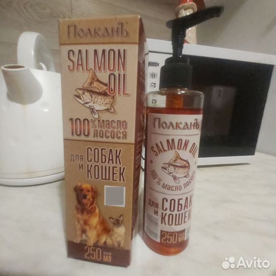Лососевое масло для питомцев