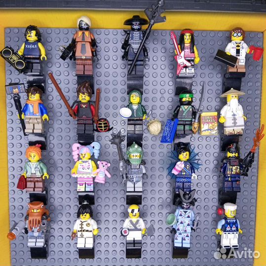 Lego Ninjago movie коллекционные минифигурки