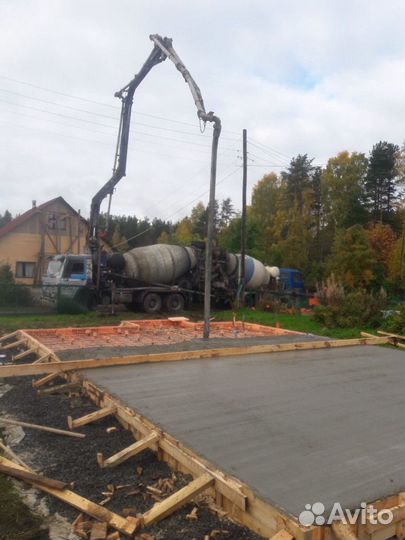 Бетон раствор бетононасос