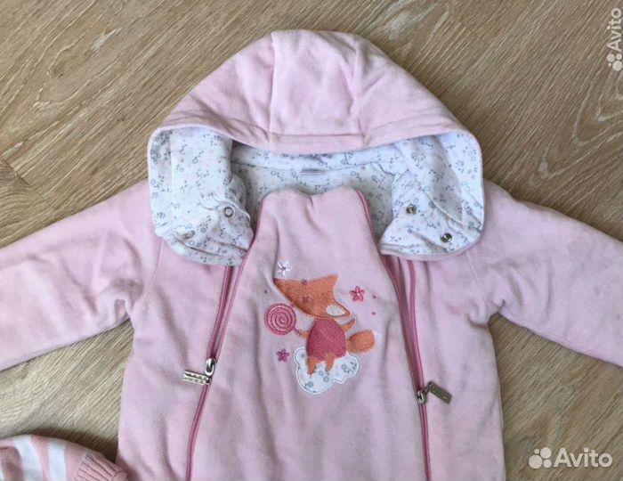 Комбинезон велюровый