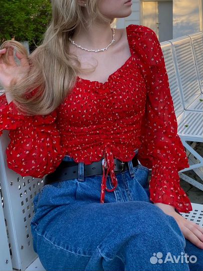 Летняя блузка топ