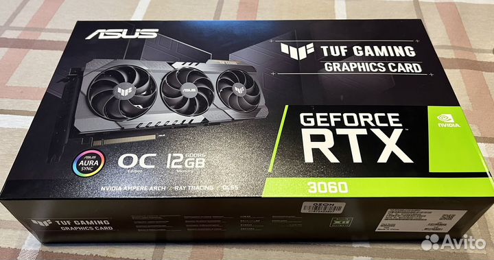 Видеокарта 3060 asus