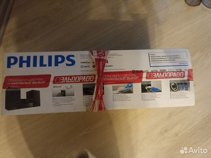 Музыкальный центр philips BTM2310