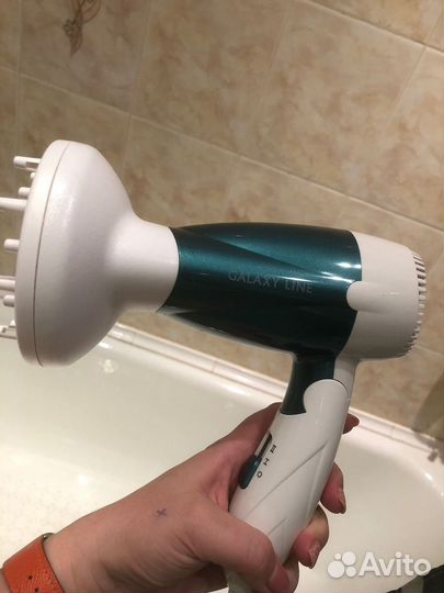 Фен для волос galaxy line 1400