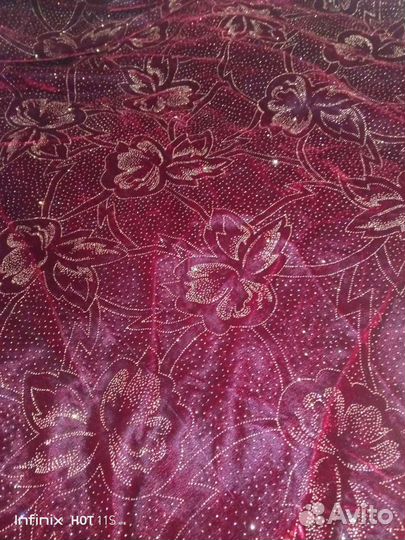 Бархат отрез