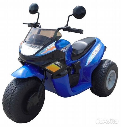 Мотоцикл электрический трехколесный 