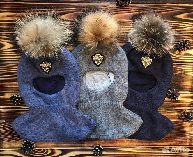 Шапка шлем 1-9 лет