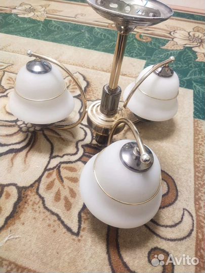 Люстра потолочная бу