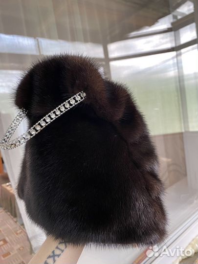 Шапка норковая женская