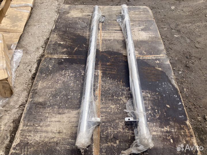 Hyundai santa fe порог защита труба