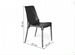 Обеденный стул SHT-S75-1 Пластик белый/Хром лак