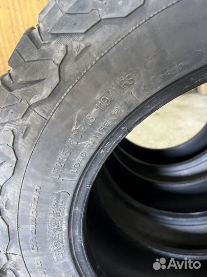 Bfgoodrich All-Terrain T/A KO2 265/60 R18