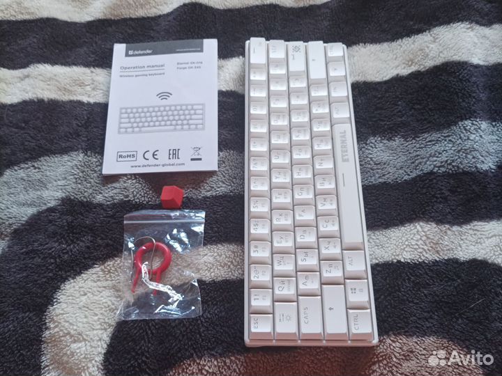 Беспроводная механическая клавиатура с подсветкой