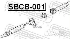 Подшипник опоры карданного вала subaru legasy 9