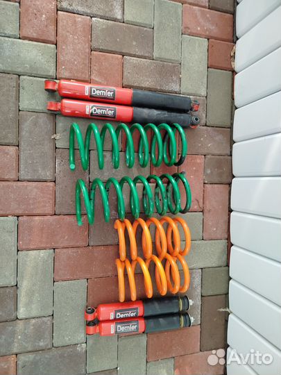 Пружины с занижением ваз нива легенд