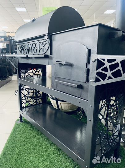 Гриль-печь смокер