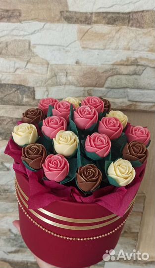 Шоколадные букеты на заказ