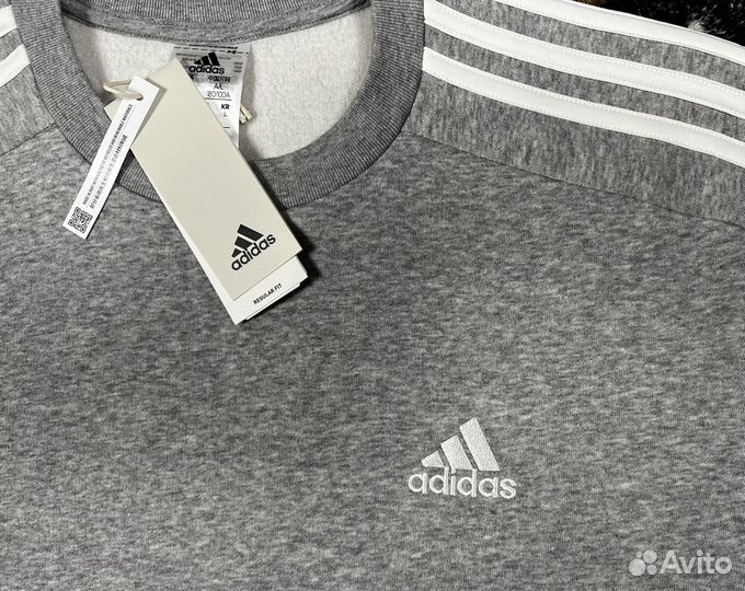 Свитшот Adidas Оригинал Sport Grey