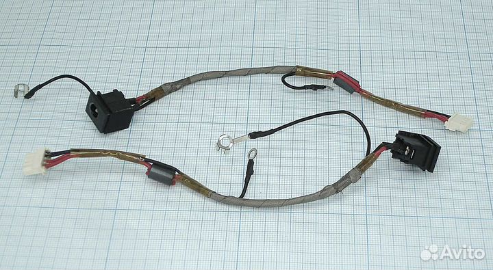 Разъем Toshiba U405 U400 с кабелем