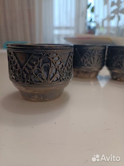 Стопки с мельхиором СССР