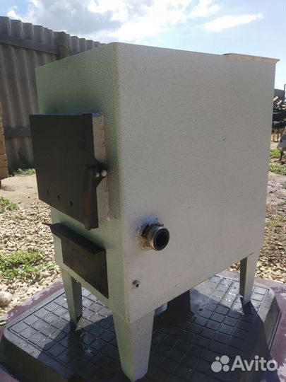 Печь котел на дровах