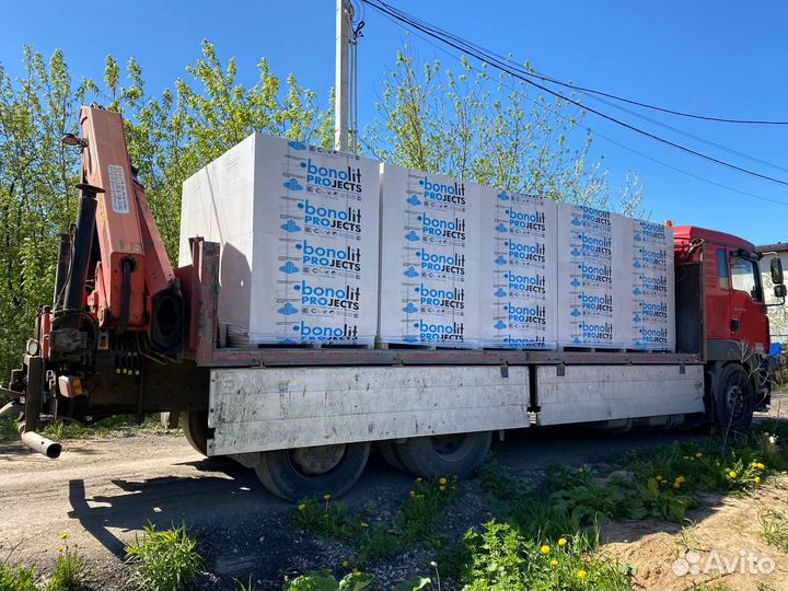 Газосиликатные блоки. Доставка