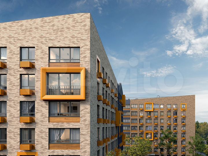 1-к. квартира, 45,8 м², 6/8 эт.