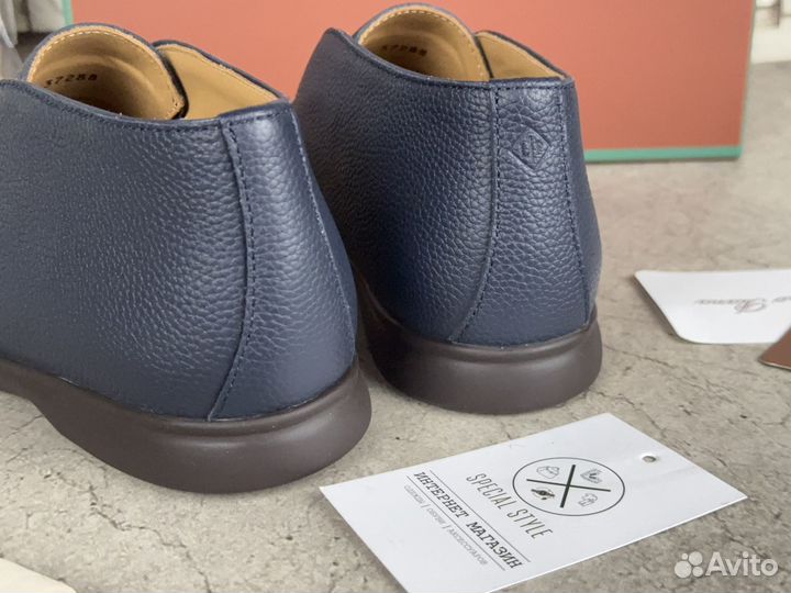 Loro Piana высокие лоферы