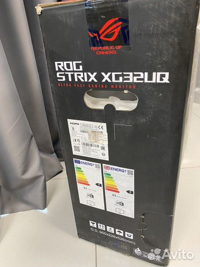 Монитор asus 32 ROG Strix XG32UQ