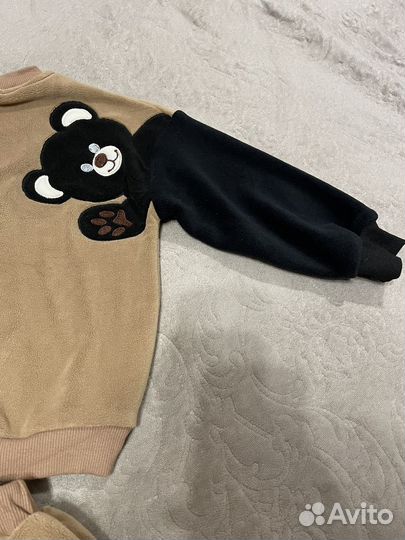 Плюшевый новый детский костюм 98-104