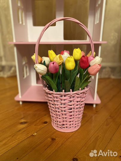 Цветы, тюльпаны, розы