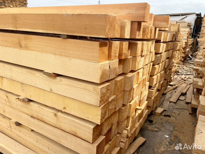 Брус, доска обрезная