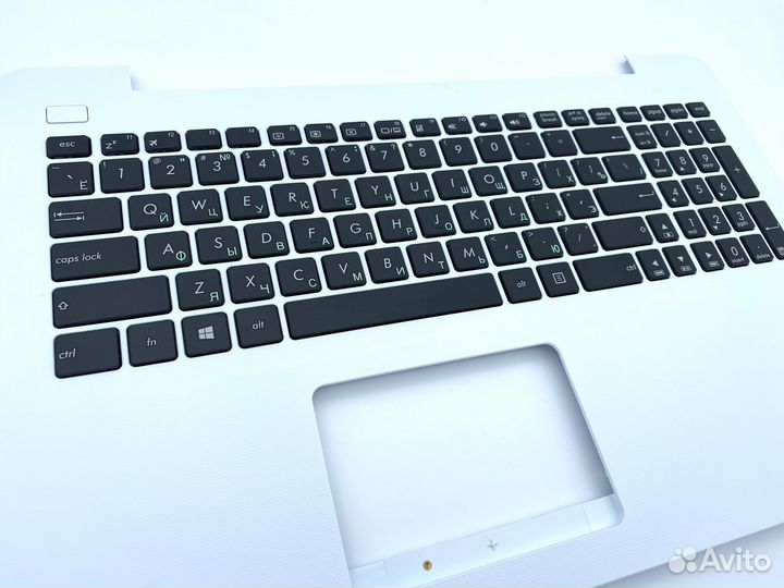 Топкейс (клавиатура) для ноутбука Asus X555 белый