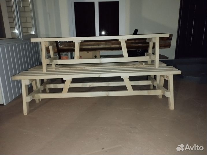 Столы, стулья, лавочки и т.д