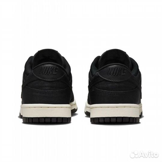 Кроссовки Nike Dunk Low Black Canvas 43 размер