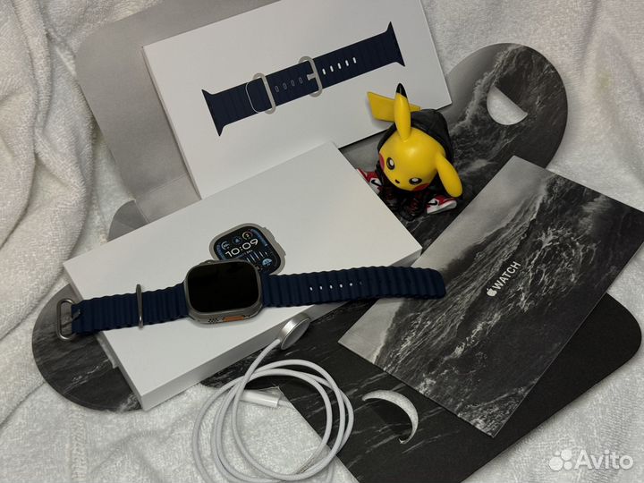 Apple Watch Ultra 2 49mm ocean band blue