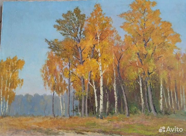 Картина маслом на холсте пейзаж