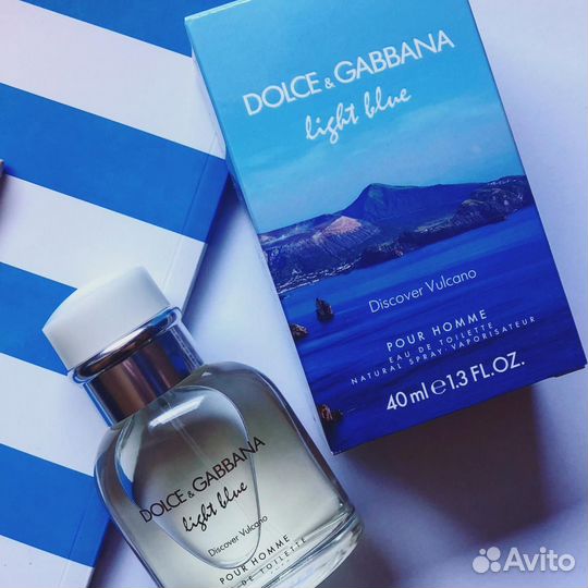 D&G Light Blue Discover Vulcano
